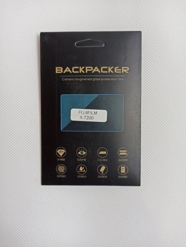 Захист LCD-екран Backpacker для FujiFilm X-T200, X-A7 — загартоване скло