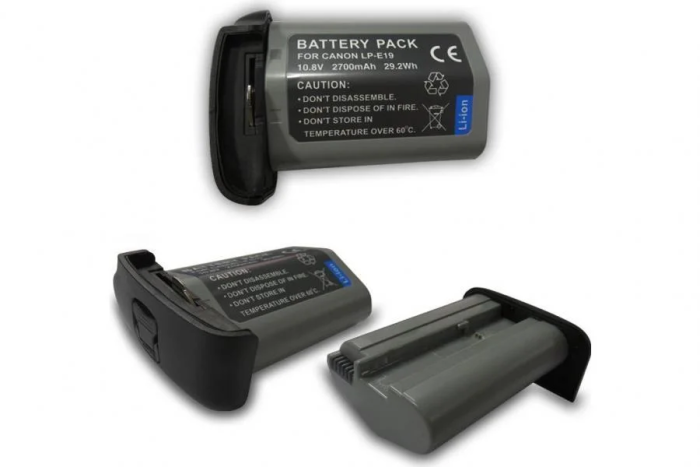 Відвантаження LP-E19 Доставка CANON EOS-1D X, EOS-1D Mark IV, EOS-1D Mark III, EOS-1Ds Mark III, EOS-1D X Mark II
