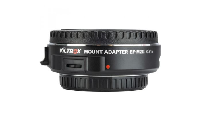 Адаптер Viltrox EF-M2 II Speed Booster для Canon EF на байонет Micro 4/3 (Olympus, Panasonic, Blackmagic)