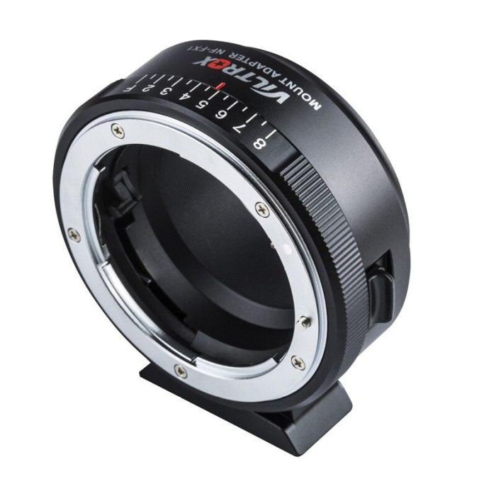 Адаптер Viltrox NF-FX1 для Nikon F на байонеті FujiFilm FX-mount (Nikon F - Fuji FX) - мануальний