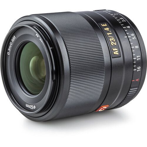 Об'єктив VILTROX 23mm f/1.4 E STM (AF 23/1.4 E) (Sony E-mount) - автофокусний