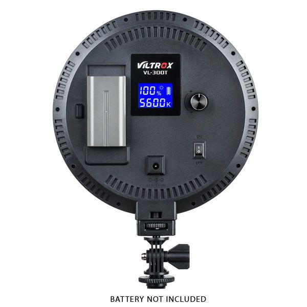 Круглий LED - освітлювач, відеосвітло Viltrox VL-300T