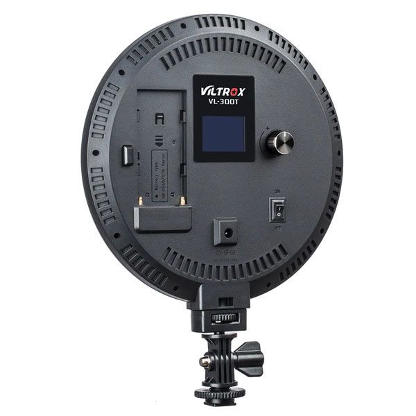 Круглий LED - освітлювач, відеосвітло Viltrox VL-300T