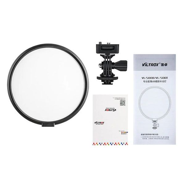 Круглий LED - освітлювач, відеосвітло Viltrox VL-500T