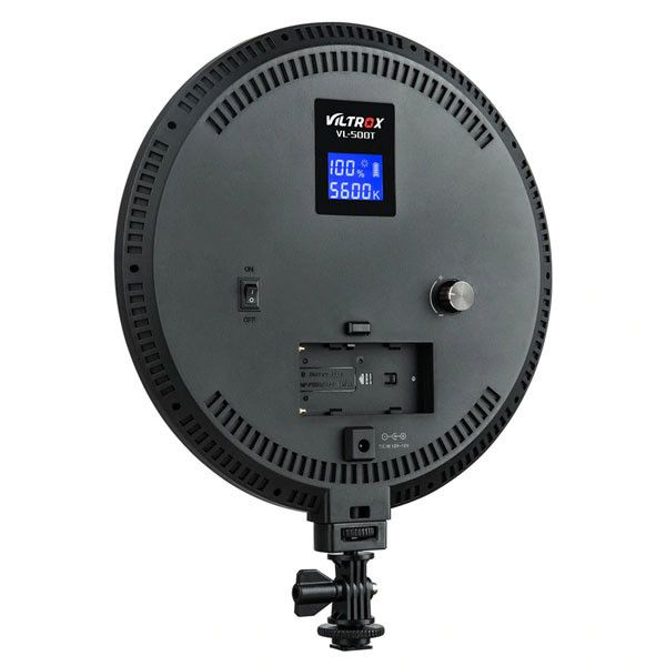Круглий LED - освітлювач, відеосвітло Viltrox VL-500T