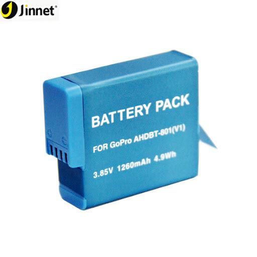 Акумулятор AHDBT-801 - аналог AJBAT-001 для GoPro Hero 8, 5, 6, 7 - 1260 ma