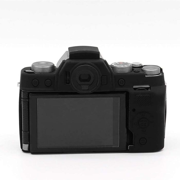 Захисний силіконовий чохол для фотоапаратів FujiFilm X-T100 - чорний