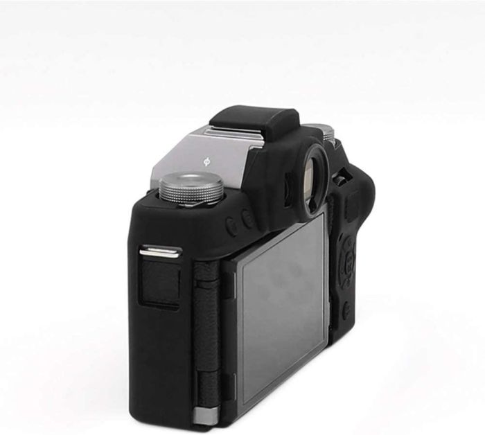 Захисний силіконовий чохол для фотоапаратів FujiFilm X-T100 - чорний