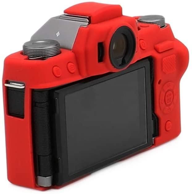 Захисний силіконовий чохол для фотоапаратів FujiFilm X-T100 - червоний