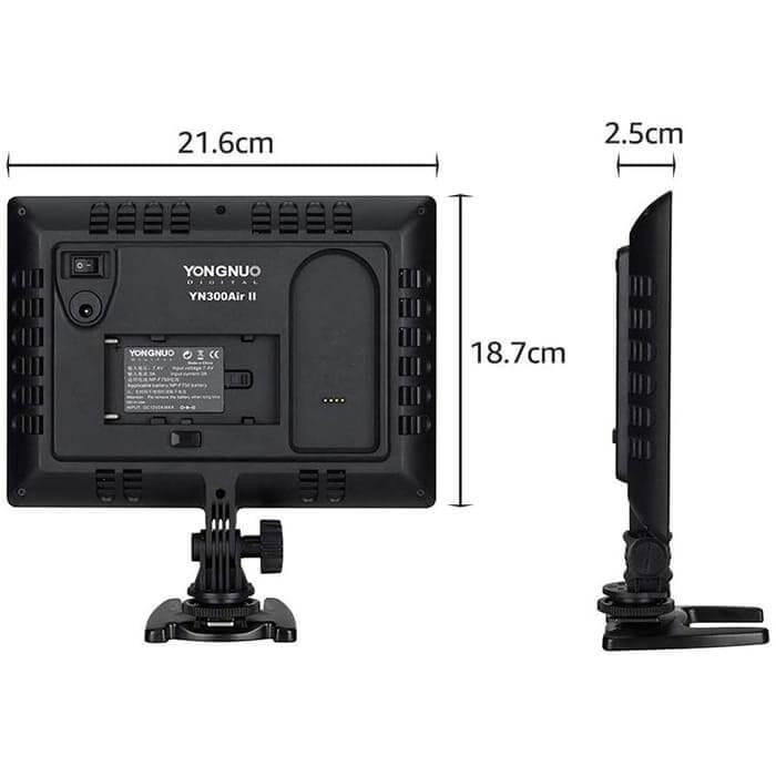 LED - освітлювач, відеосвітло Yongnuo YN-300 AIR II (3200 – 5500K) з RGB