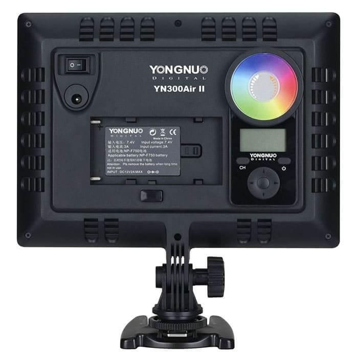 LED - освітлювач, відеосвітло Yongnuo YN-300 AIR II (3200 – 5500K) з RGB