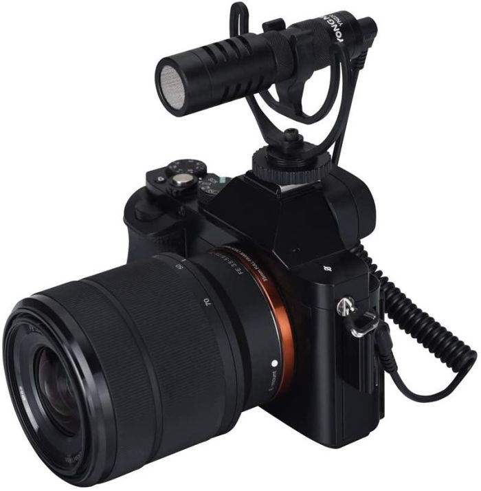 Направлений камерний мікрофон Yongnuo YN220 для фотоапарата (камери, смартфона)