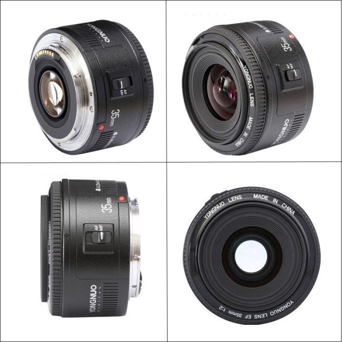 Об'єктив YONGNUO YN35MM 35 mm F/2.0 для Canon