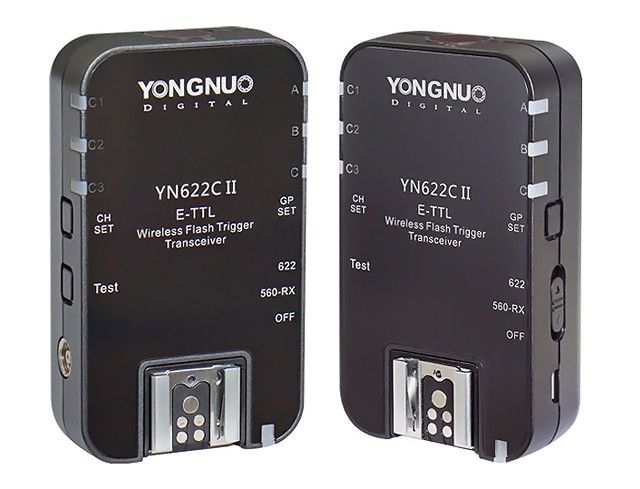 Радіосинхронізатор YONGNUO YN622C II (YN-622C II) для CANON - комплект з 2 шт