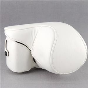 Захисний футляр - чохол для фотоапаратів SONY NEX-3N, NEX-5, NEX-5C, A5000, A5100 - білий