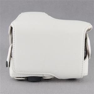 Захисний футляр - чохол для фотоапаратів SONY NEX-3N, NEX-5, NEX-5C, A5000, A5100 - білий