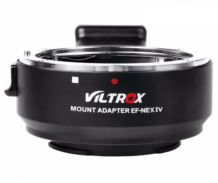 Адаптер Viltrox EF-NEX IV для Canon EF/EF-S на байонет Sony E-mount (Canon EF-Sony E) - автофокусний