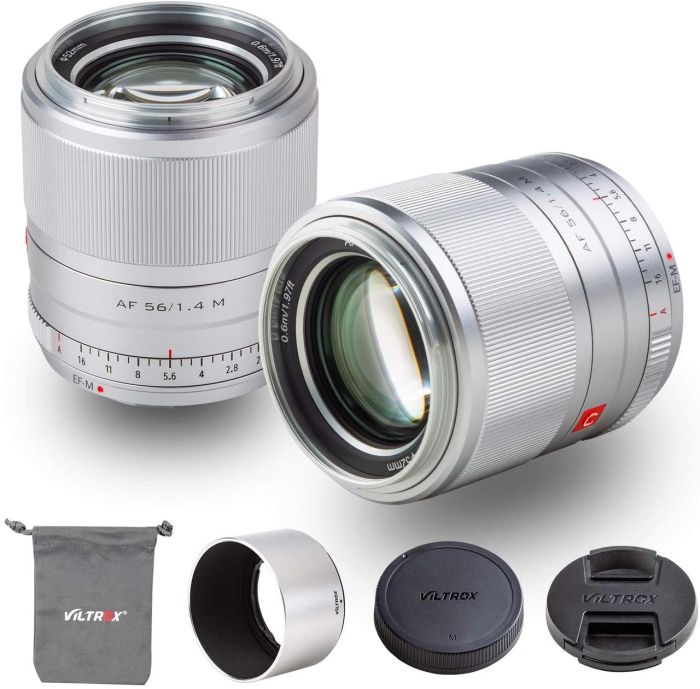 Об'єктив VILTROX 56mm f/1.4 M STM (AF 56/1.4 M) (Canon EF-M) — автофокусний