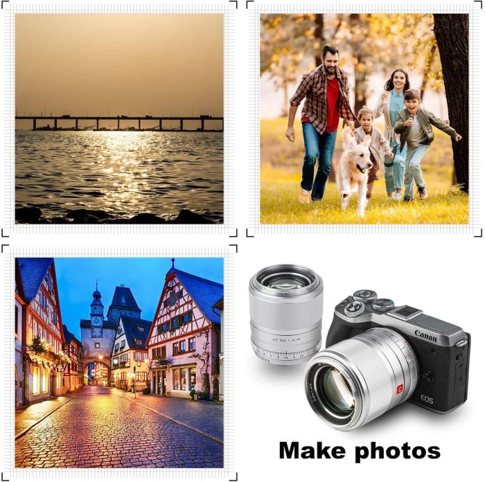 Об'єктив VILTROX 56mm f/1.4 M STM (AF 56/1.4 M) (Canon EF-M) — автофокусний