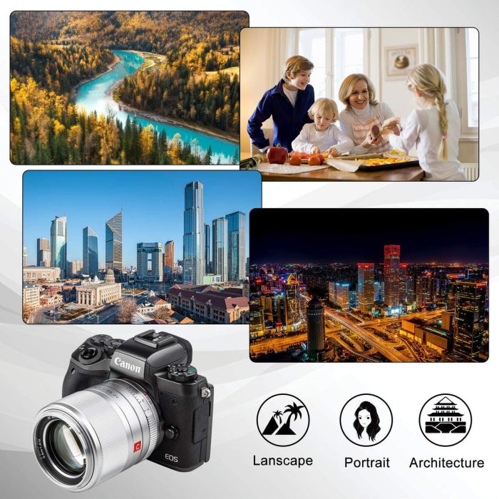 Об'єктив VILTROX 56mm f/1.4 M STM (AF 56/1.4 M) (Canon EF-M) — автофокусний