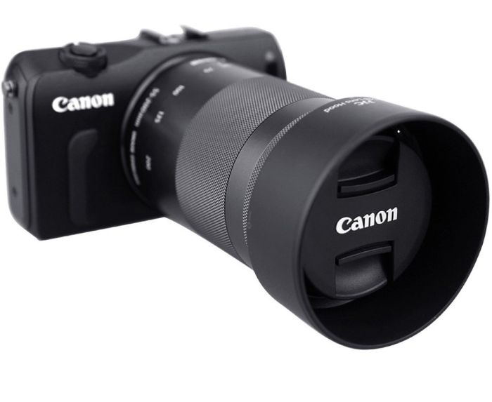 Бленда ET-54B (LH-54B) — JJC для об'єктива Canon EF-M 55-200mm f/4.5-6.3 IS STM