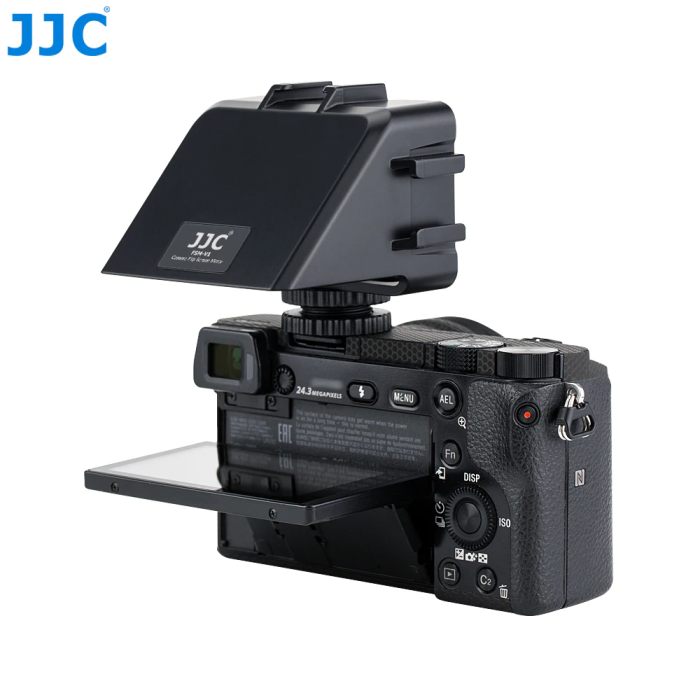 Дзеркало — монітор, екран JJC FSM-V1 для фото селфі знімання, ведення блогів для фотокамер