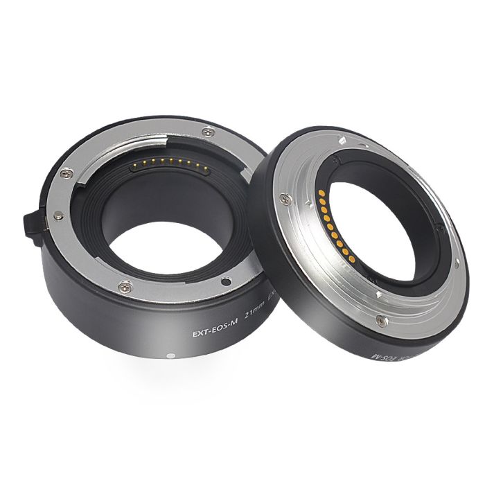 Макрокільця автофокусні для фотокамер Canon EOS M (байонет EF-M (бездзеркальні) Mcoplus EXT-EOS M (10+21mm)