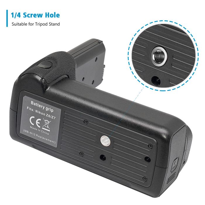 Батарейний блок (бустер) BG-Z6/Z7 від Mcoplus — повний аналог MB-N10 для NIKON Z6, Z7