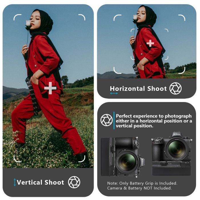 Батарейний блок (бустер) BG-Z6/Z7 від Mcoplus — повний аналог MB-N10 для NIKON Z6, Z7