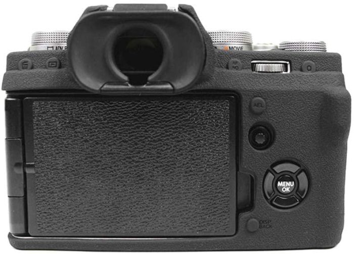 Захисний силіконовий чохол для фотоапаратів FujiFilm X-T4 - чорний