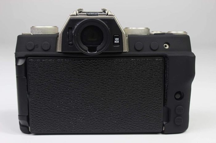 Захисний силіконовий чохол для фотоапаратів FujiFilm X-T200 - чорний