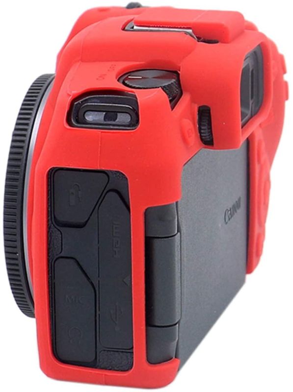 Захисний силіконовий чохол для фотоапаратів Canon EOS RP - червоний