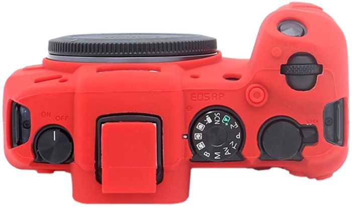 Захисний силіконовий чохол для фотоапаратів Canon EOS RP - червоний