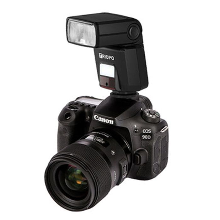 Спалах для фотоапаратів Canon - TRIOPO TT350C з TTL та HSS та вбудованим синхронізатором