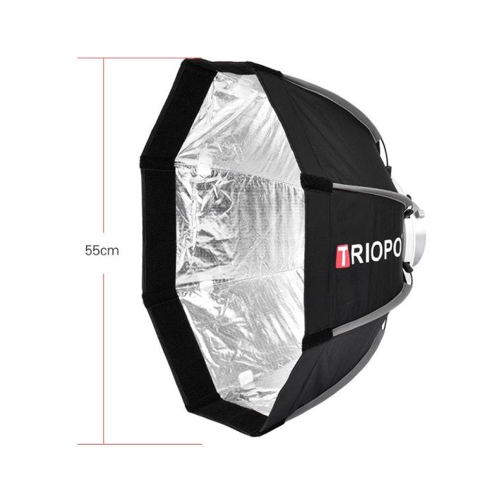 Софтбокс, розсіювач, дифузор (Softbox), октобокс Triopo - K120 з байонетом Bowens / Elichrom