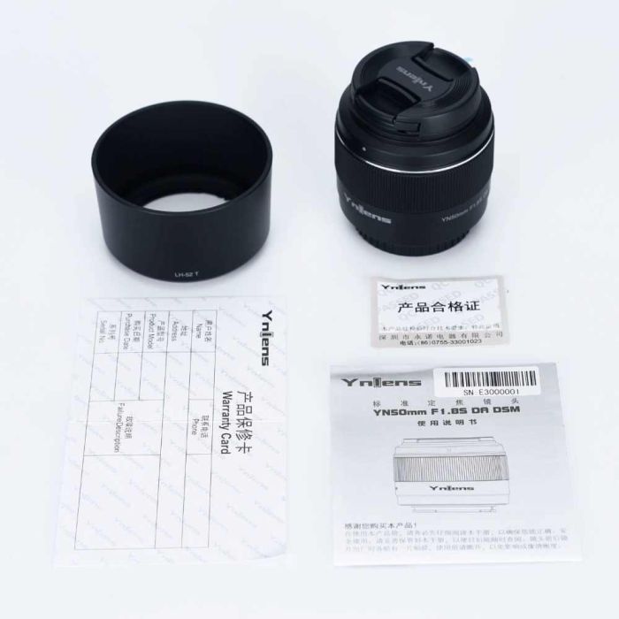 Об'єктив YONGNUO Ynlens YN50mm F1.8S DA DSM (для Sony E-mount- автофокусний)