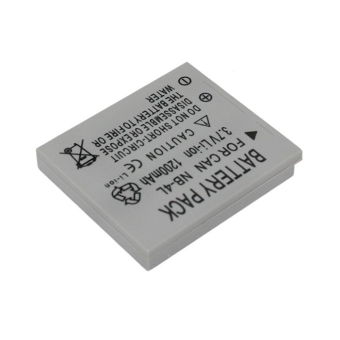 Акумулятор NB-4L (аналог) для фотоапаратів CANON - 1200 ma