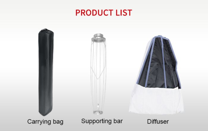 Сферичний софтбокс - куля Zomei (Lantern Ball) 65 см з байонетом Bowens / Elichrom