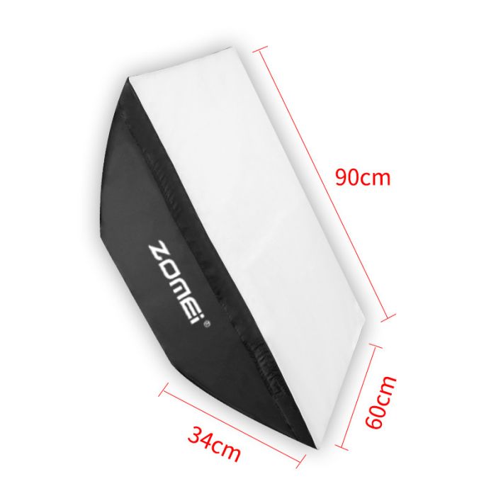 Софтбокс, розсіювач, дифузор (Softbox) Zomei - 60 x 90 см з байонетом Bowens / Elichrom