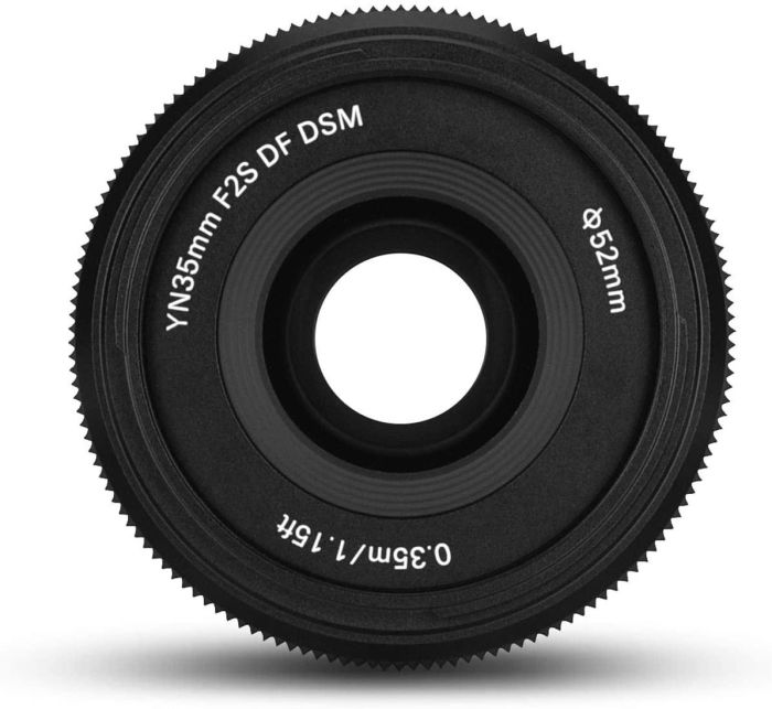 Об'єктив Yongnuo YnLens YN35mm F2S DF DSM (для Sony E/FE — mount- автофокусний)