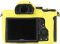 Захисний силіконовий чохол для фотоапаратів SONY A7R IV, A9 II - жовтий