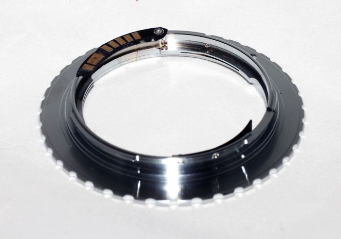 Адаптер (перехідник) CONTAX CY (C/Y) - CANON EOS (CY-EOS) з чіпом