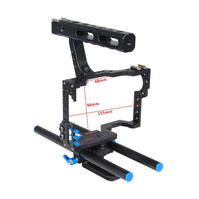 Клітка YELANGU C500 (F500) універсальна — для фотоапаратів зі фокусом, рейками, напрямними