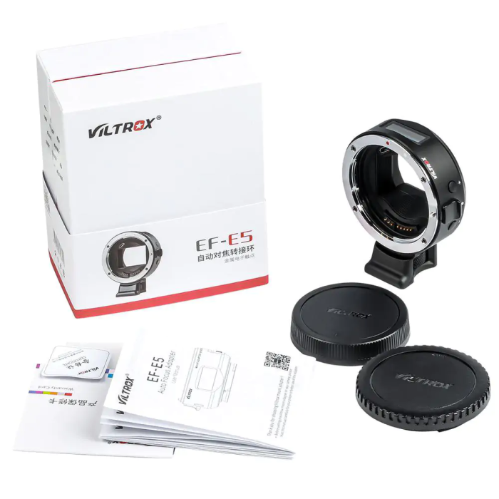 Адаптер Viltrox EF-E5 для Canon EF/EF-S на байонет Sony E-mount (Canon EF-Sony E) — автофокусний