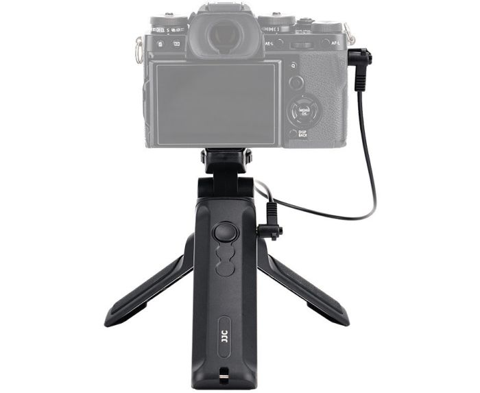 Рукоятка-штатив із вбудованим пультом (тип RR-100), кронштейн-тримач, монопод JJC TP-FJ1 для FujiFilm