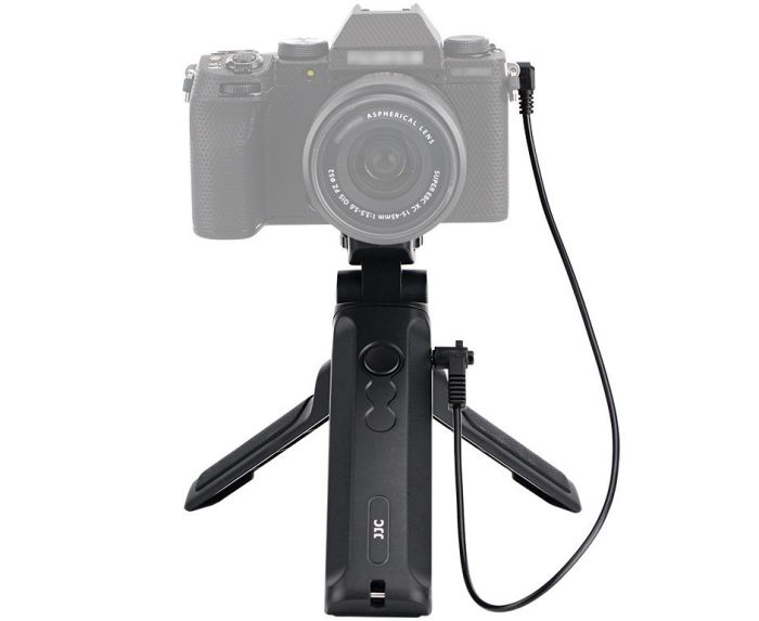 Рукоятка-штатив із вбудованим пультом (тип RR-100), кронштейн-тримач, монопод JJC TP-FJ1 для FujiFilm