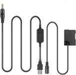 USB-адаптер живлення EP-5A для Nikon D3100 D3200 D3300 D3400 D3500 D5100 D5200 D5300 D5500 D5600 — АКБ EN-EL14