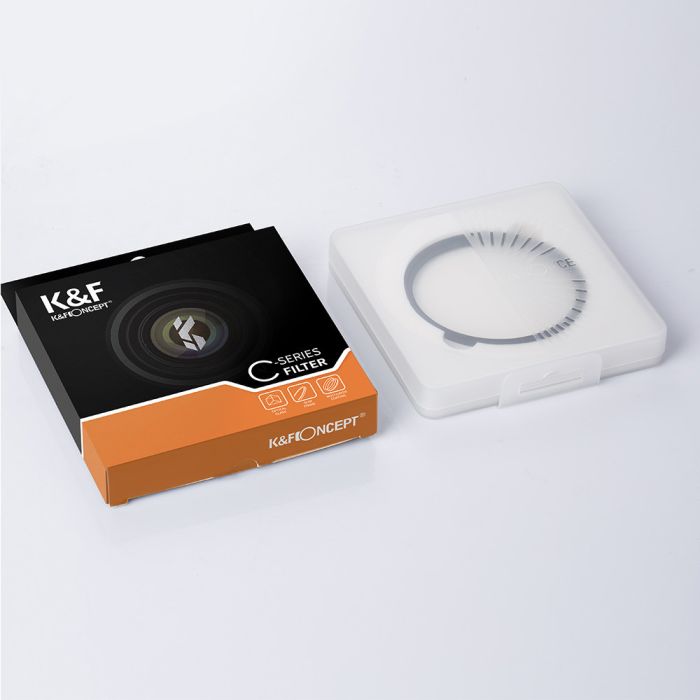 Світлофільтр K&F Concept 55 mm HMC UV, Blue Coated, оптичне скло Японія