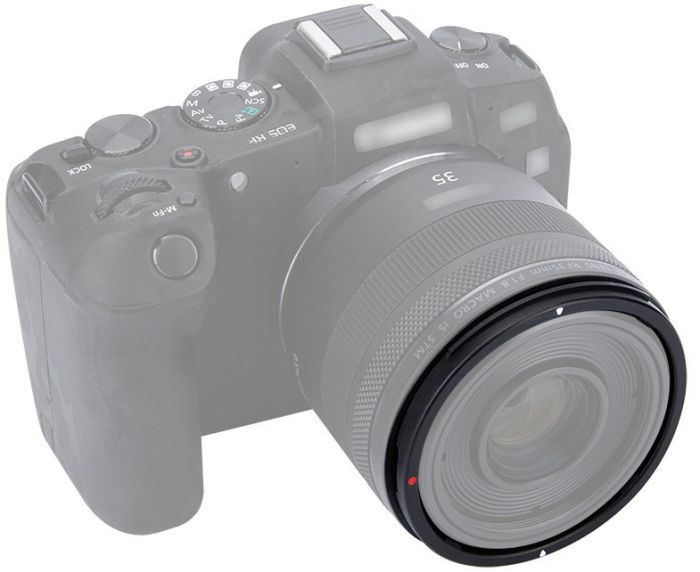 Бленда JJC LH-RF35F18 (замінна з EW-52) для об'єктиву Canon RF 35mm f/1.8 Macro IS STM