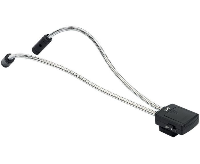 Гнучкий двопровідний макросвітло для дзеркальних камер LED-2DII (5 варіантів освітлення) від JJC